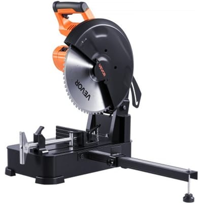 VEVOR Verstekzaag met 355 mm Roestvrijstalen Koudzaagblad en 3500 W Borstelloze Motor en 750–1200 Tpm, metalen Verstekzaag voor Vierkante en Platte metalen Buizen, I-Vormig Staal