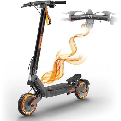 Scooter électrique KuKirin G2 Ultra - Deux moteurs de 800 W - Batterie 48 V 18 Ah - Pneus 10 pouces