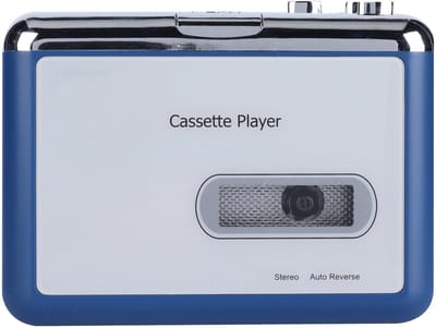 Golden crown - Bluetooth-cassettespeler - Auto-reverse - Draadloos gemak - Compact formaat - Muziekstreaming - Ideaal voor retro-liefhebbers - Perfect