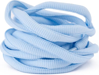 GBG Sneaker Veters Ovaal 120CM - Licht Blauw - Schoenveters - Laces - o.a. geschikt voor Asics, New Balance Nike SB Dunks & Yeezy