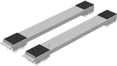 EXCITAT 2 stuks - Onderstel - Wasmachine onderstel - Wasmachine standaard - Met wielen - Geschikt voor koelkast, droger, vriezer