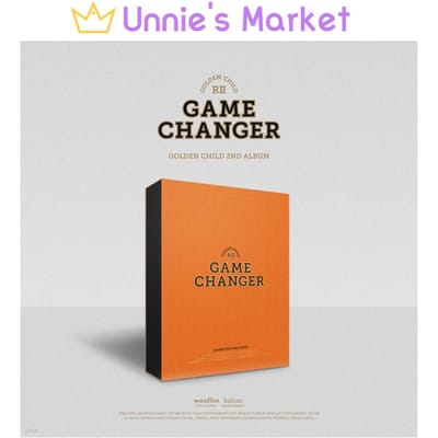 GOLDEN CHILD 2ème Album [Game Changer] Édition Limitée 1EA orange