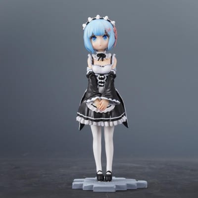 17cm/6.69in Anime Re: Van Nul Start in Een Andere Wereld Leven Figuur Rem Actiefiguren Pvc Beeld Collectie Model Speelgoed Cadeaus gray