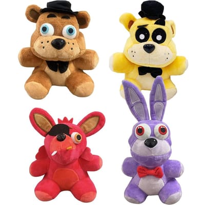 Five Night At Freddy Fnaf Knuffel Schattig Speelgoed Poppetje Bonnie Beer Foxy Cartoon Knuffels Freddy Speelgoed Ontworpen Voor Kinderen Fans Cadeaus