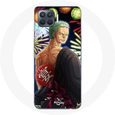 Coque pour Oppo A93 One Piece Joyeux noël Zoro Anime Manga