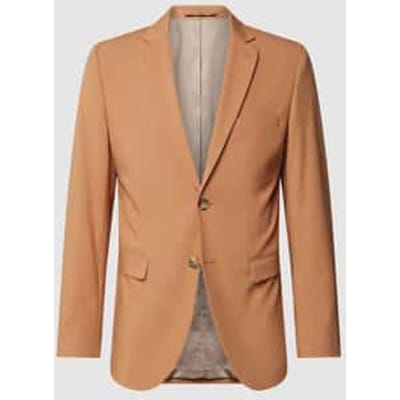Slim fit 2-knoops colbert met reverskraag, model 'LIAM'