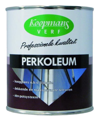 Koopmans Perkoleum - Dekkend - 0,75 liter - Patrolblauw