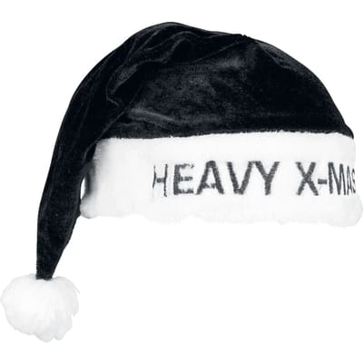 Heavy X-Mas Kerstmuts Unisex Beanie - zwart/wit - Standard