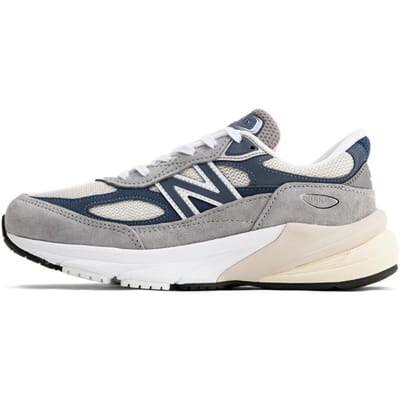 New Balance Heren 990v6 Made in USA Grey Day 2023 Unisex Sneakers Marblehead Vintage-Indigo U990TC6 44.5 gray