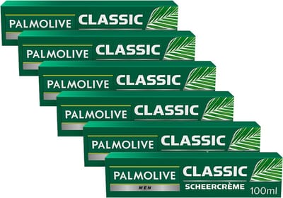 6x Palmolive Men Scheercrème Classic 100 ml