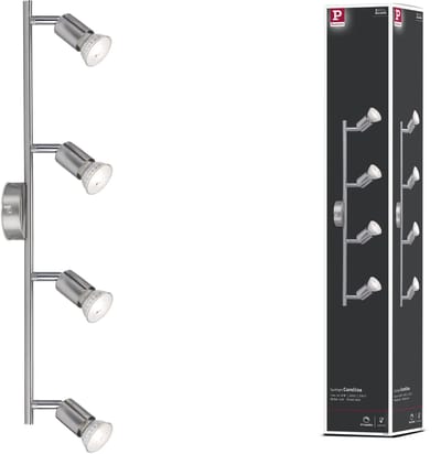 Spotlight Carolina GU10 230V max. 4x10W dimbaar Nikkel mat
