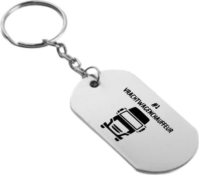 Akyol - De beste vrachtwagenchauffeur sleutelhanger - Vrachtwagen speelgoed - Vrachtwagenchauffeur sleutelhanger - Best truck driver - Accessoires