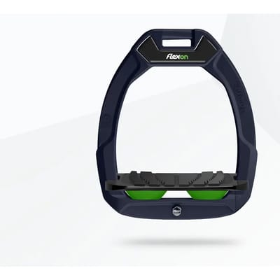 Verbindingsbeugels voor paardrijden Grip Marine/Zwart/Groen Flex-On Safe-On