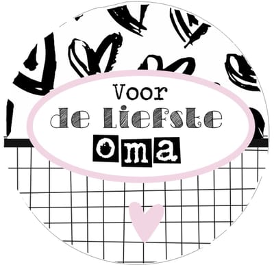 Make up - Zakspiegel Spiegeltje Liefste Oma 56mm handtas