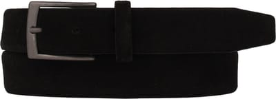 Presly & Sun Heren - Leren riem - Zwart - 85cm
