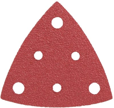 Radix - Driehoek Schuurvel - Pro - 82 x 82 x 82 mm - P60 – 6 stofgaten (50 stuks)