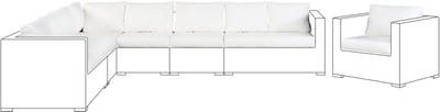 XXL - Kussenhoezen - Gebroken wit - Polyester