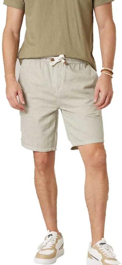 Deeluxe Alonso Korte Broek Beige L Man