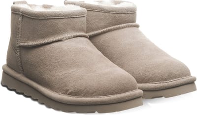 BEARPAW Shorty winterenkellaarzen voor dames Lamsvachtlaarzen 2860W500 Mushroom