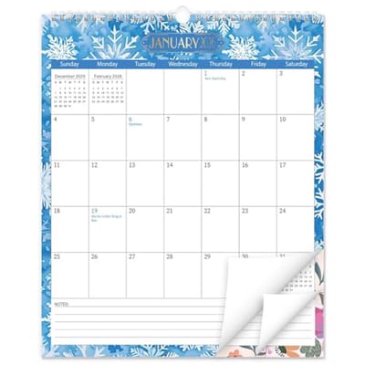 Vegetatie Wandkalender 2025-2026 - 18 Maanden Spiraalgebonden