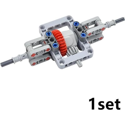Composants Techniques Carter de Différentiel 65414 65413 62821 Briques de Construction Roue Dentée-28 Dents avec Trou d'Axe Rond
