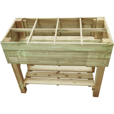 Intergard Kweektafel hout voor kruiden en groenten