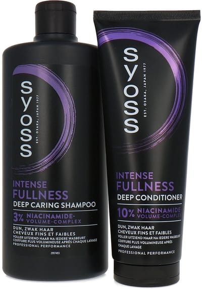 Syoss Intense Fullness Shampoo + Condtioner - 440 ml - 250 ml
