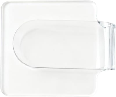 Duidelijke Acryl Make-up Mengtray – Professioneel Palet voor Foundation, Cosmetica en Nail Art Accessoires