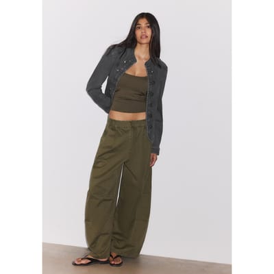 Stradivarius Keper blazer met knopen  Donkergrijs XL