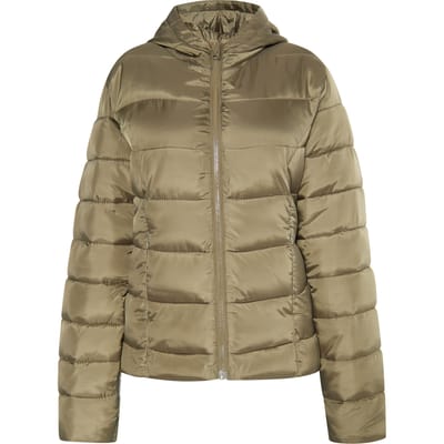 Mymo Gewatteerd jack Dames militaire olijf