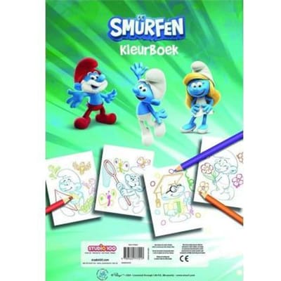 De Smurfen : Kleurboek - De Smurfen - Gert Verhulst