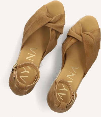 AYANA Omo26yu947 Espadrilles - Zomer Schoenen - Dames - Camel - Maat 41