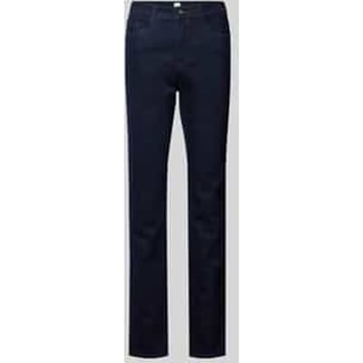 Slim fit jeans in used-look, model 'MARY THERMO'