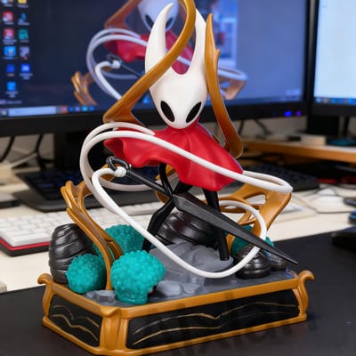 NIEUW Spel Hollow Knight: Silksong Anime Figuur PVC Actiemodel Verzamelbaar Figuur Halloween Kerstcadeau Speelgoedpop