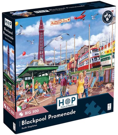 Blackpool Promenade Puzzel 500 XL Stukjes