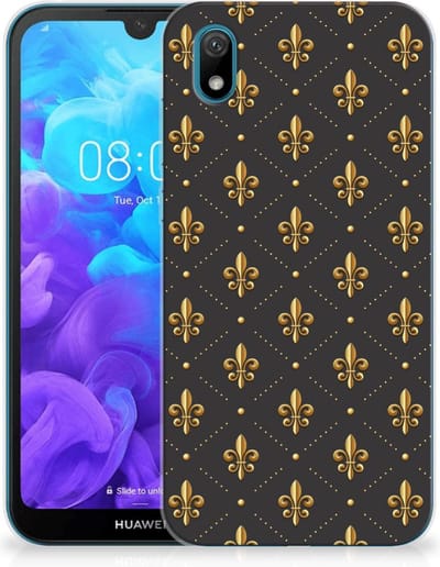 Huawei Y5 (2019) TPU bumper Franse Lelie