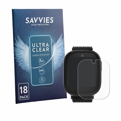 Savvies - Screenprotector voor Xplora X6 Play eSIM (2e generatie) - Folie Beschermfolie transparant 18 Stuks