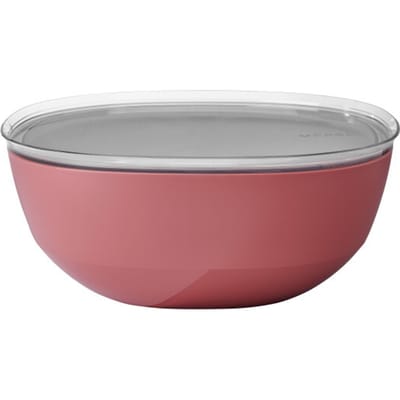 Mepal Serveerschaal Silueta 5.0 l met deksel - Vivid mauve - campingservies - buitenservies