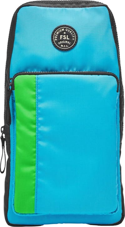 FOSSIL Schoudertas Buckner Sport Sling Bag Malibu Blue Blauw Groene