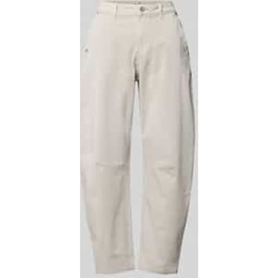 barrel fit broek met steekzakken