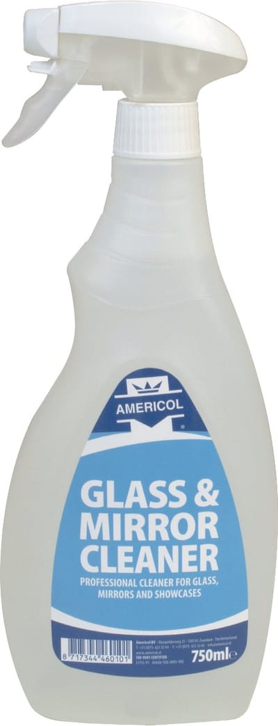 Americol Glass & Mirror Cleaner 750ml - Inhoud: Default