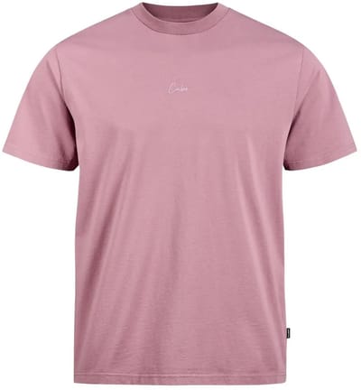 Cube Organic Script Gty Fit T-shirt Met Korte Mouwen Paars L Man