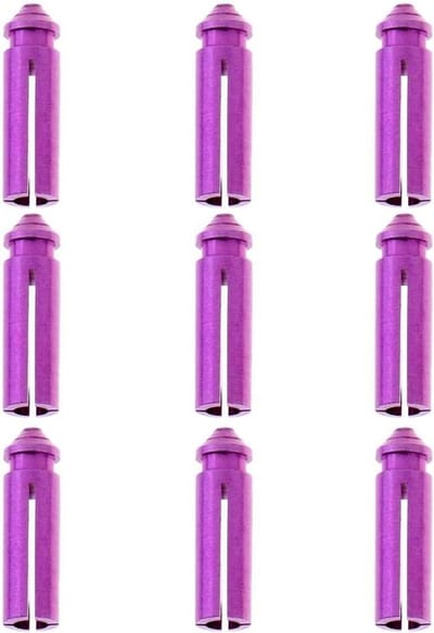 Dart Flight Beschermers - Vlieg Beschermers - Dart Accessoires - Duurzaam Ontwerp - 9 Stuks - Paars