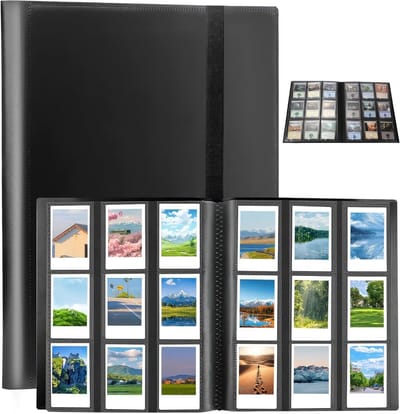 Fotoalbum voor 540 Foto's - Geschikt voor Instax Mini Liplay, Mini 11/90/70/50s en Polaroid Camera's - Perfect voor Herinneringen en Creatieve Projecten