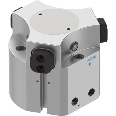 Festo Driepuntsgrijper 8mm Slag - Bouwgrootte 50 Dubbelwerkend - 1163044