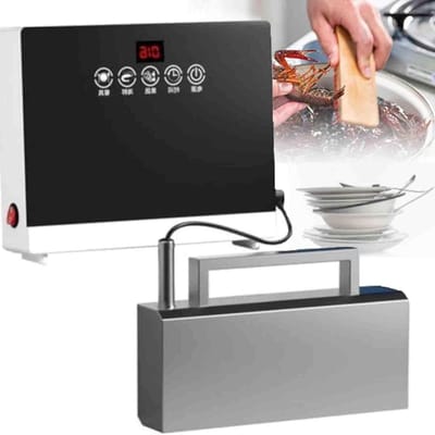 Vaatwasser Gootsteen - Elektrische Reiniger - Servies Fruit - Touchscreen Bediening - 360W - Meerkleurig