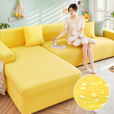 Technologie Koel Gevoel Ijszijde Elastische Bankhoes All-Inclusive Universele Hoes Eenvoudige Moderne Antislip Bankhoes Zomerhoes Stof 305-360cm