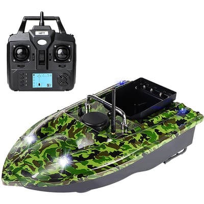 GPS visaasboot met enkele aascontainers Automatische voerboot met afstandsbediening EU Plug