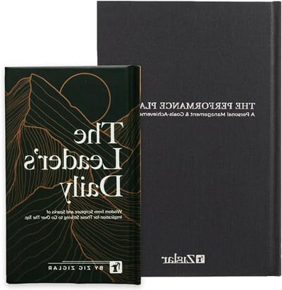 Performance Planner - Agenda Journal - Doelen Stellen - Ongedateerde Pagina's - 23 x 15 x 8 cm - Zwart