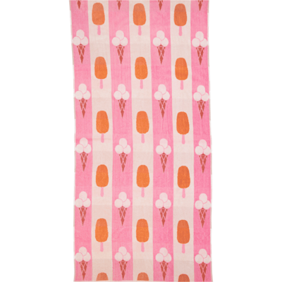 Zeeman Strandlaken - Roze Roze One size